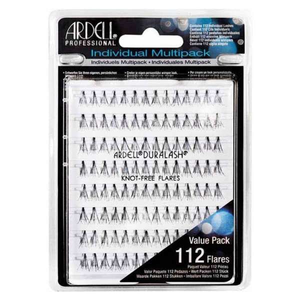 ARDELL PROFESSIONAL Ardell Ciglia Finte Individual Flare Knotted Multipack - Short Black - MegaPrezzo