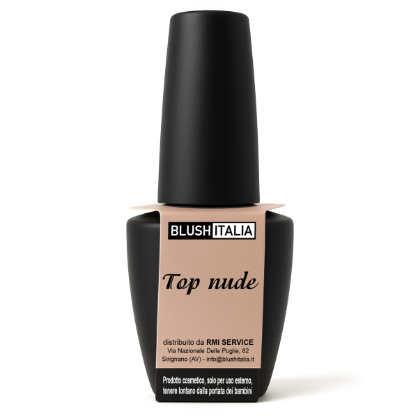 BLUSH ITALIA Blush Italia Top Coat 15ml - Top Nude - MegaPrezzo
