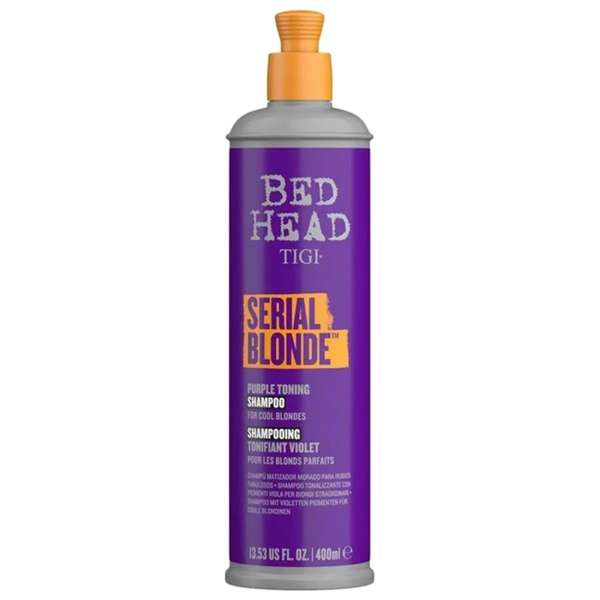 TIGI Tigi Bed Head Serial Blonde Purple Toning Shampoo Capelli Biondi - 400ml - MegaPrezzo
