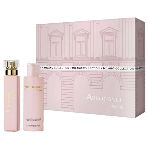 ARROGANCE Arrogance Femme Cofanetto con Shower Gel e Profumo - MegaPrezzo