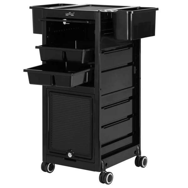 Gabbiano Carrello 68C per Parrucchiere - Nero