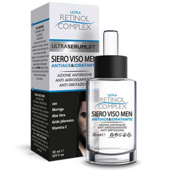Ultra Retinol Complex Siero Viso Men Antirughe - 30ml