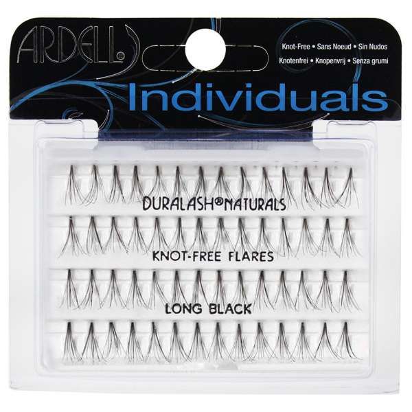 Ardell Ciglia Finte Individual Flare Knotted - Long Black