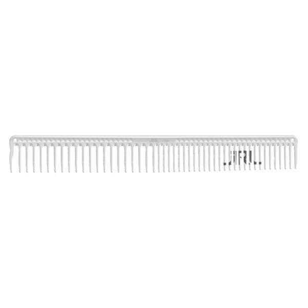 JRL JRL Pettine J306 Long Round Tooth Cutting and Styling Comb 9" - Bianco - MegaPrezzo