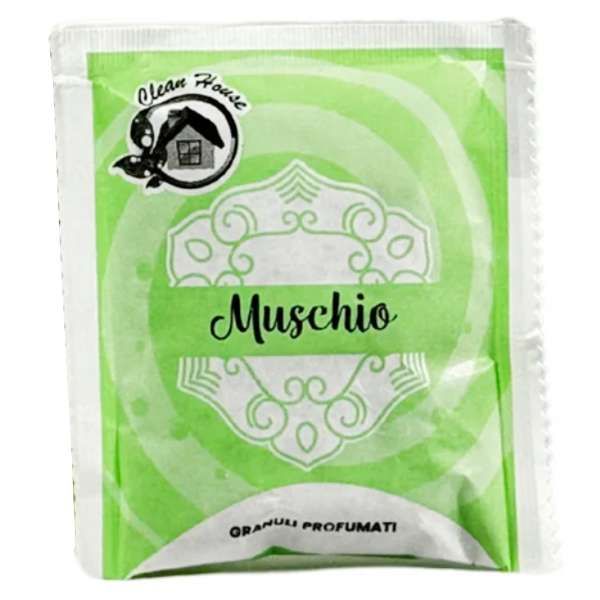 Deo Clean House Granuli Profumati per Ambiente 40gr - Muschio Bianco