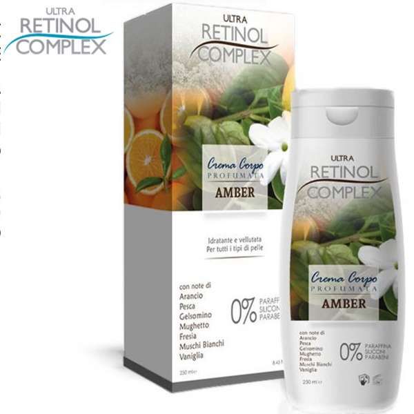 RETINOL COMPLEX Ultra Retinol Complex Crema Corpo Profumata 200ml - Amber - MegaPrezzo