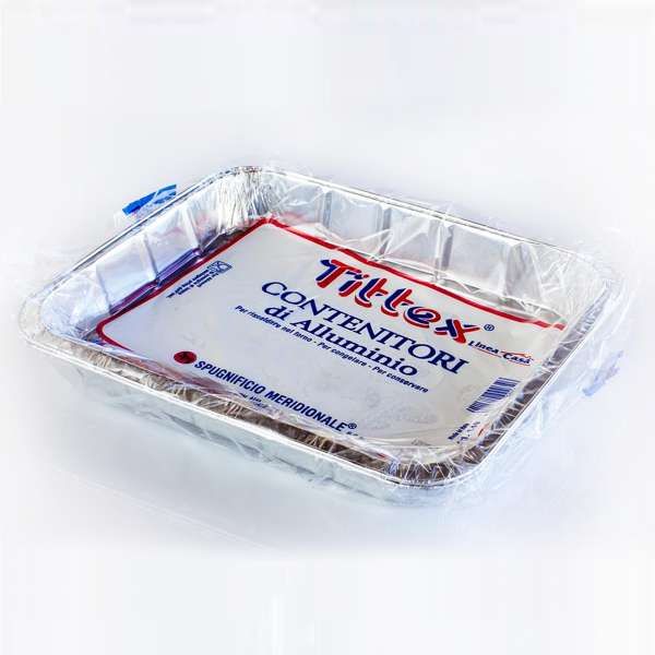 Tittex Contenitore in Alluminio 2pz - 8 Porzioni