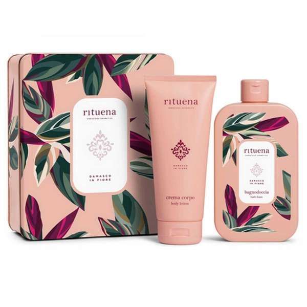 RITUENA Rituena Damasco in Fiore Cofanetto con ShowerGel e Body Lotion - MegaPrezzo