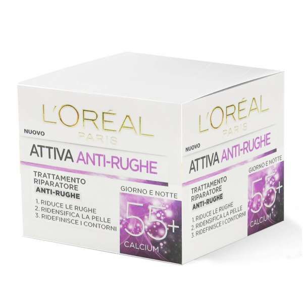 Loreal Paris Attiva Anti Rughe Riparatore Giorno Notte - 50ml