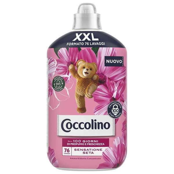 Coccolino Ammorbidente Concentrato 1750ml - Sensazione Seta