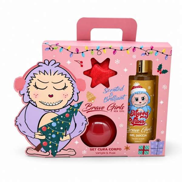BRAVE GIRLS Brave Girls Cofanetto Funny Bag Vanilla e Rose - 3pz - MegaPrezzo