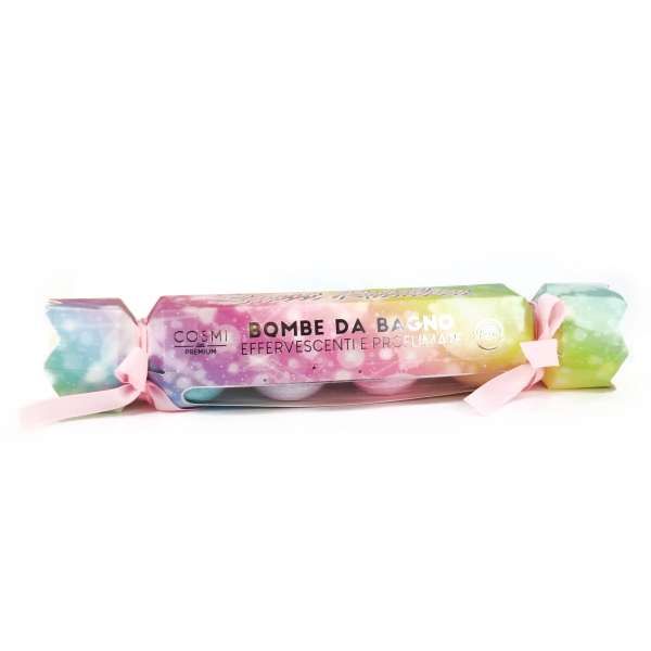 COSMI ITALIA Cosmi Sweet Rainbow Bombe da Bagno - 4x100gr - MegaPrezzo