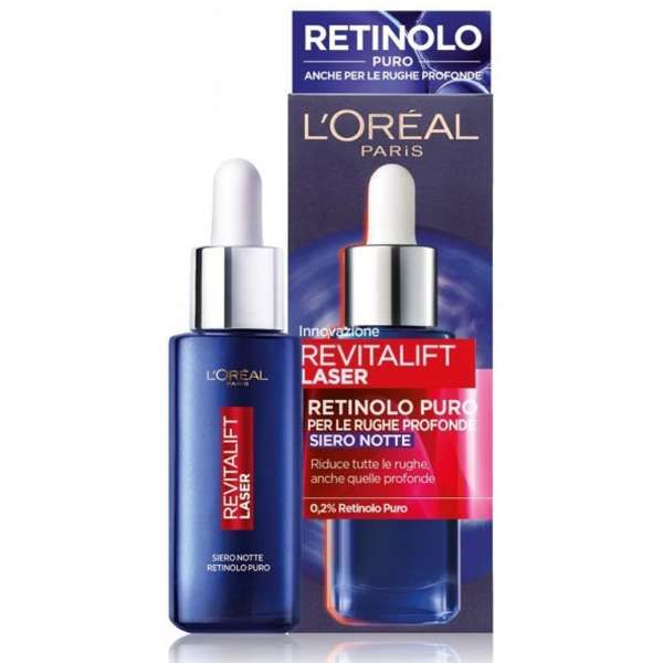 LOREAL PARIS Loreal Revitalift Laser Siero Notte - 30ml - MegaPrezzo