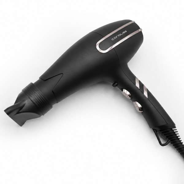 CORIOLISS Corioliss Arc Asciugacapelli Phon 2400W - Nero e Cromo - MegaPrezzo