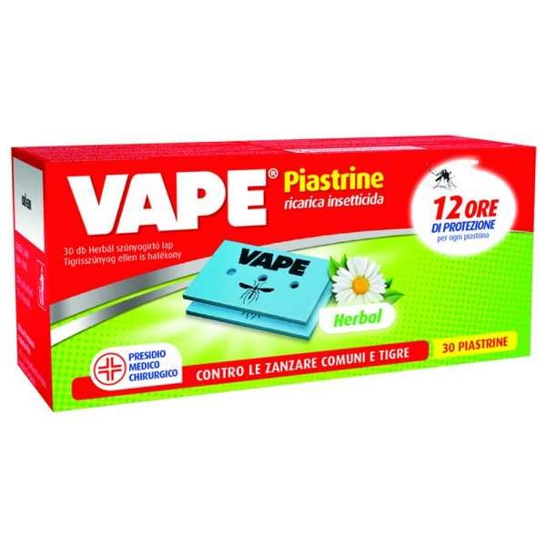 Vape Piastrine 30pz - Herbal