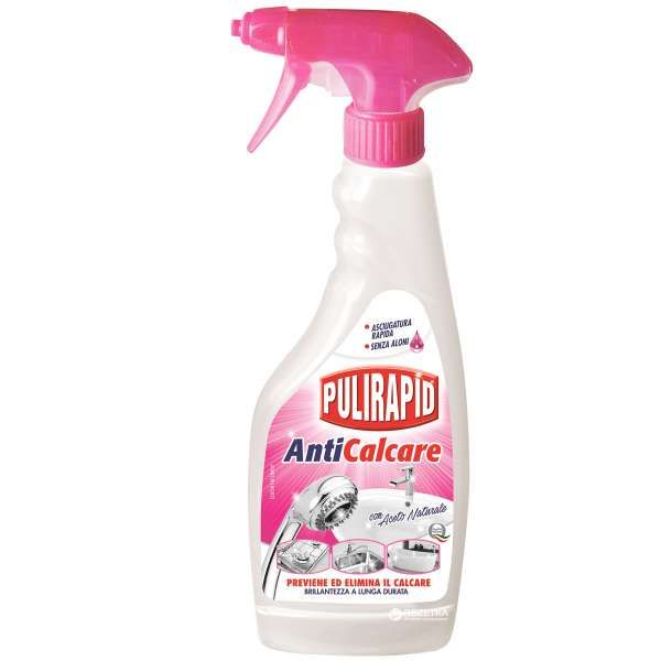 Pulirapid Igienizzante Anticalcare 500ml - Aceto Naturale