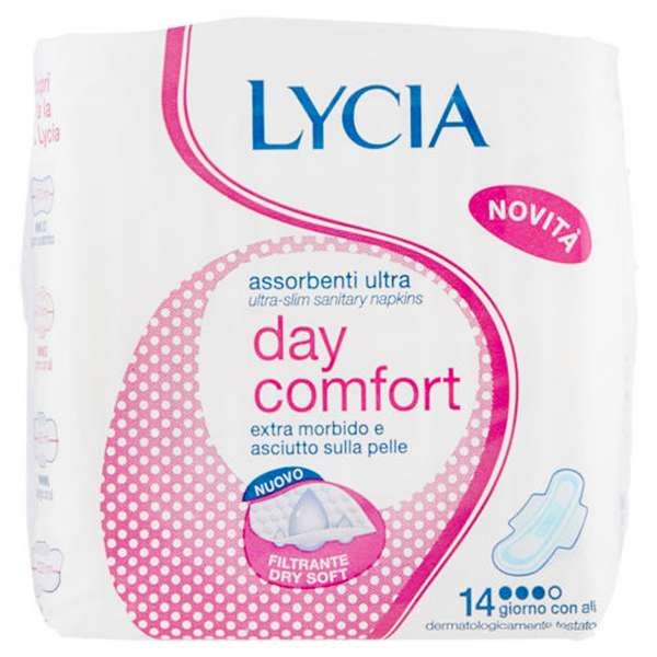 Lycia Assorbenti Day Comfort Giorno Con Ali - 14pz
