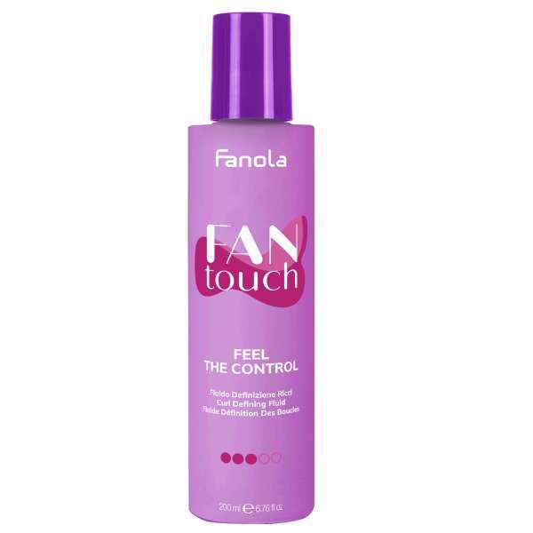 Fanola Fan Touch Feel the Control Fluido Ricci - 200ml