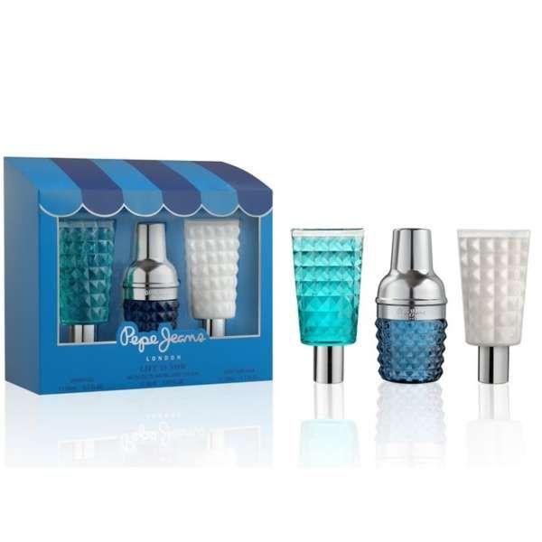 Pepe Jeans Life is Now London Cofanetto con EDT Shower Gel e After Shave