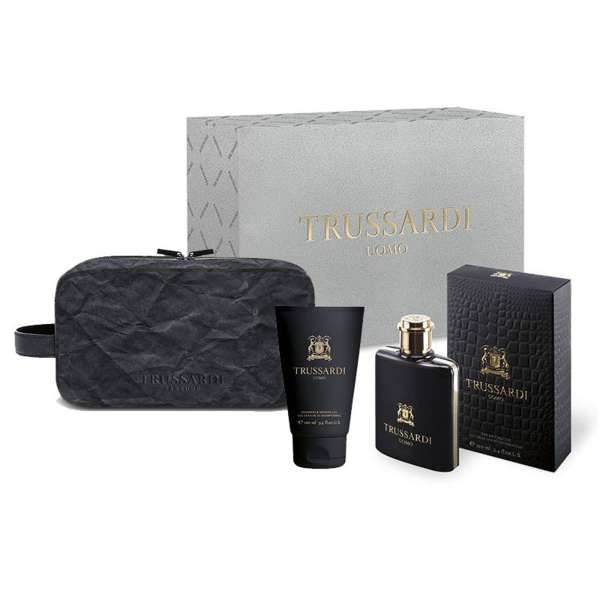 TRUSSARDI Trussardi Cofanetto Uomo Profumo EDT ShowerGel e Pochette - MegaPrezzo