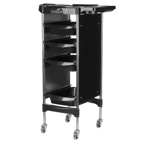 Gabbiano Carrello FX11-2 per Parrucchiere - Nero