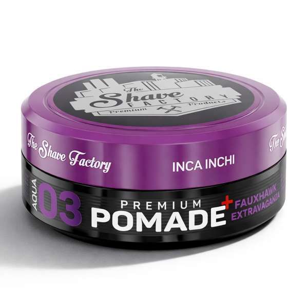 THE SHAVE FACTORY The Shave Factory Premium Pomade 150ml - 03 Fauxhawk Extravaganza - MegaPrezzo