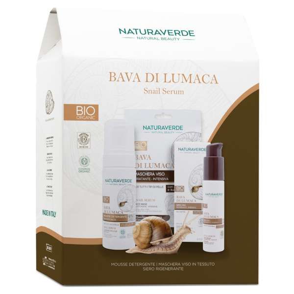 NATURAVERDE Naturaverde Cofanetto Viso Bava di Lumaca - MegaPrezzo