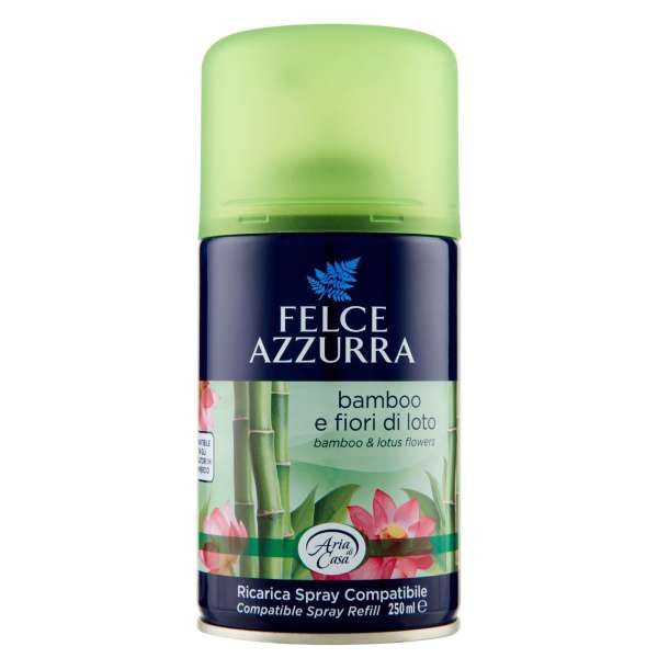 FELCE AZZURRA Felce Azzurra Deodorante Ricarica Spray 250ml - Bamboo e Fiori Loto - MegaPrezzo