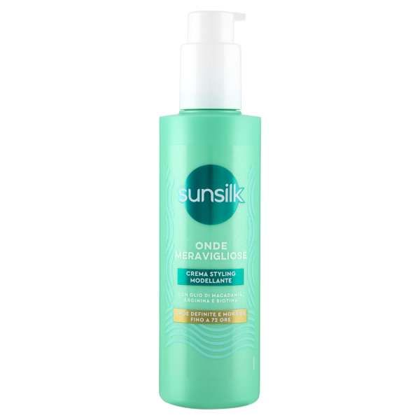 SUNSILK Sunsilk Crema Styling Onde Meravigliose - 200ml - MegaPrezzo