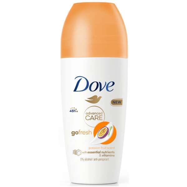 DOVE Dove Deodorante Roll-On Go Fresh Passion Fruit - 50ml - MegaPrezzo