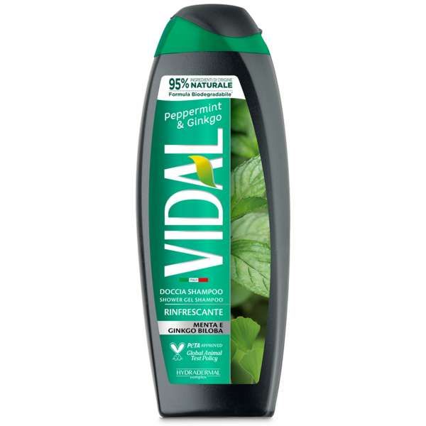 Vidal Bagnodoccia Menta e Ginkgo Bilboa - 250ml