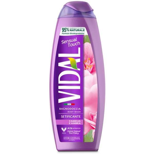 Vidal Bagnodoccia Setificante con Camelia e Ambra - 500ml