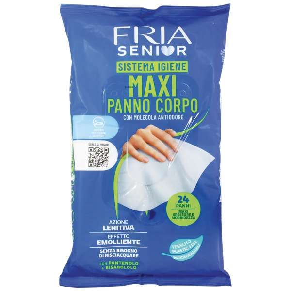 FRIA Fria Senior Maxi Panno Igiene Corpo - 24pz - MegaPrezzo