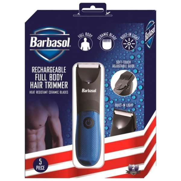 Barbasol Trimmer Ricaricabile Capelli e Corpo