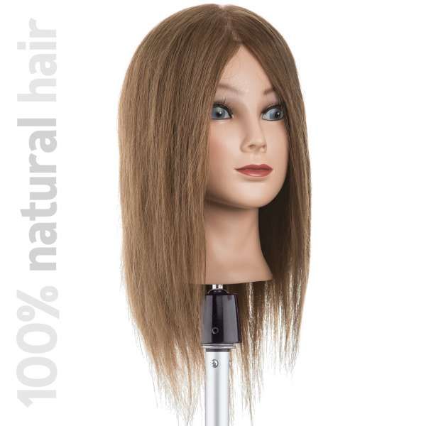 Testina Studio Capelli Naturali 35cm - Medio