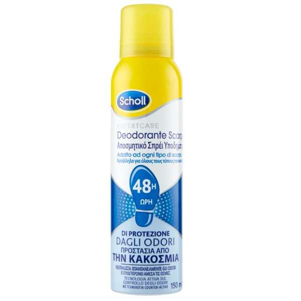 Scholl Deodorante Spray per Scarpe - 150ml