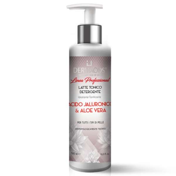 Dermacos Latte Tonico Detergente Acido Jaluronico - 500ml