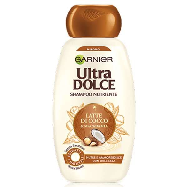 GARNIER Garnier Ultra Dolce Shampoo Latte di Cocco - 250ml - MegaPrezzo