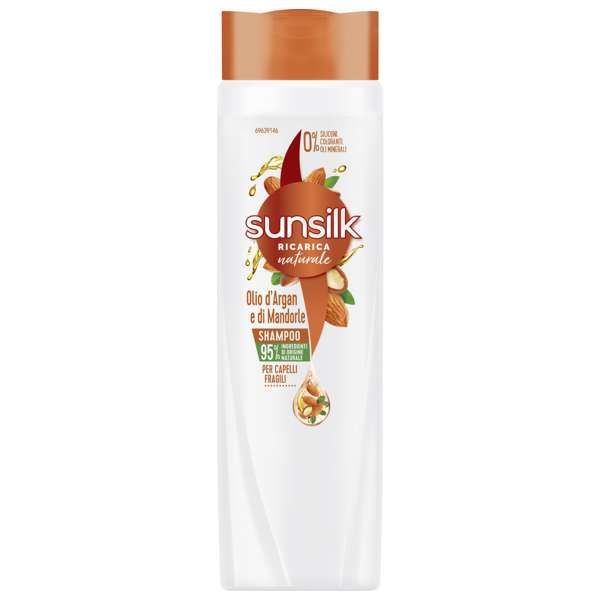 SUNSILK Sunsilk Shampoo Argan e Mandorle - 250ml - MegaPrezzo