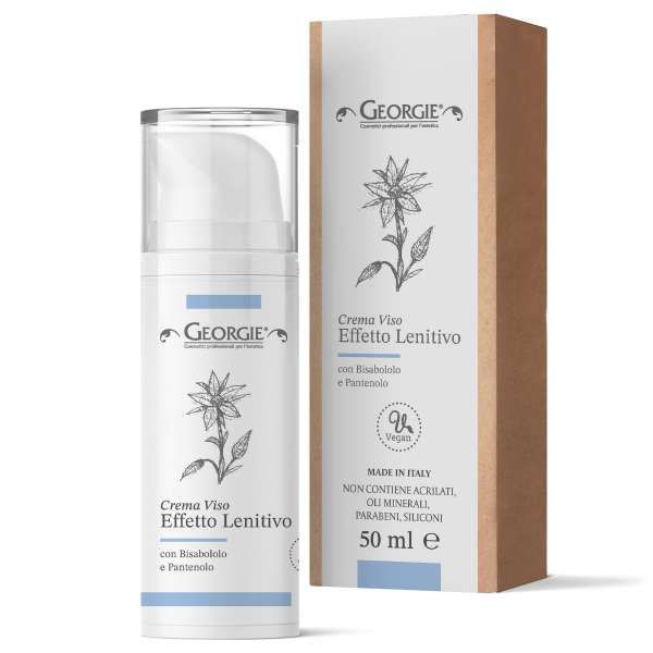 GEORGIE Georgie Crema Viso Effetto Lenitivo con Bisabololo e Pantenolo - 50ml - MegaPrezzo