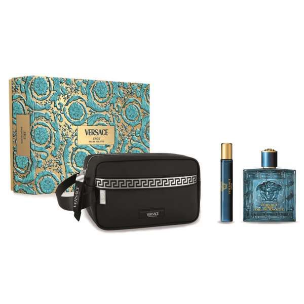 VERSACE Versace Eros Cofanetto con Profumo EDT e Trousse - MegaPrezzo