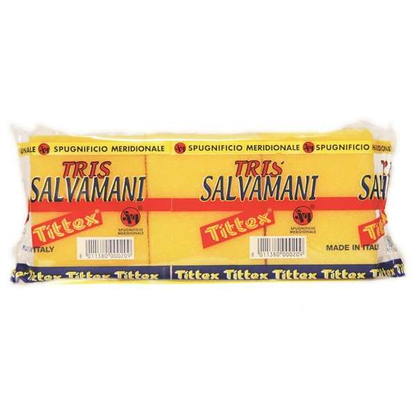 Tittex Spugna Retina Tris Salvamani - 3pz