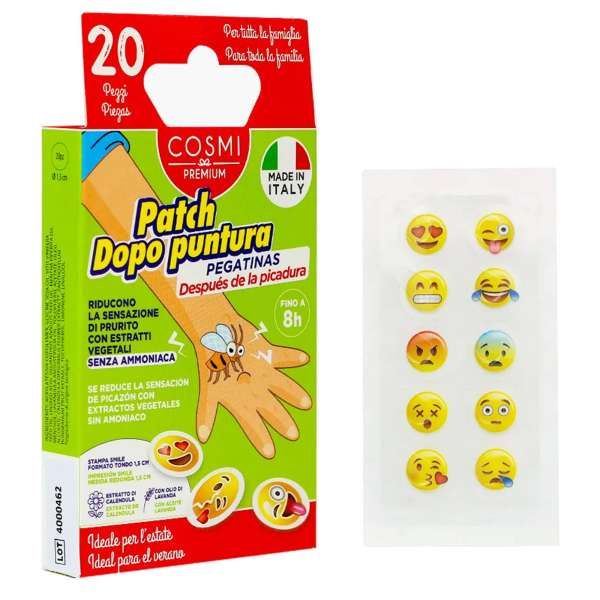 COSMI ITALIA Cosmi Patch Dopo Puntura Emoji - 20pz - MegaPrezzo