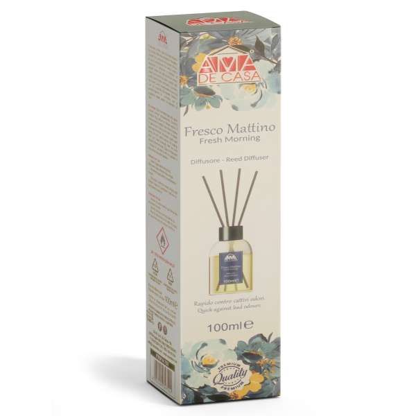 AMA DE CASA Ama de Casa Diffusore Ambiente 100ml - Fresco Mattino - MegaPrezzo