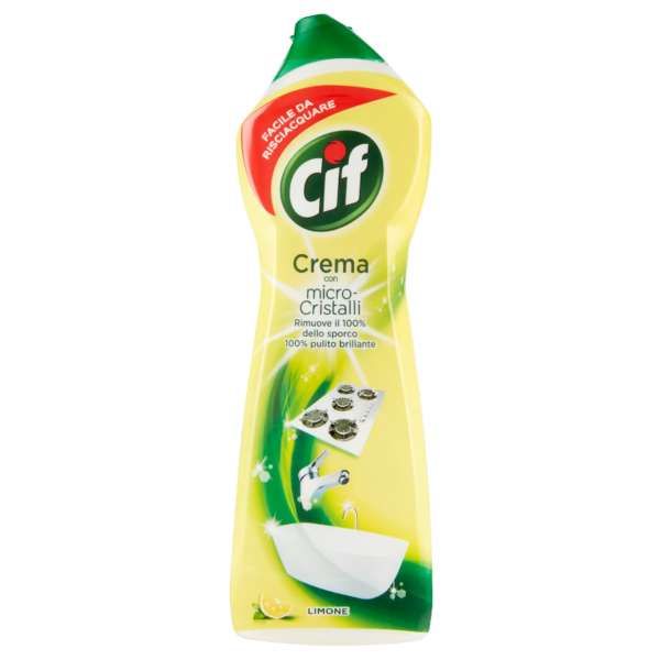 Cif Crema Multiuso con Microcristalli 750ml - Limone
