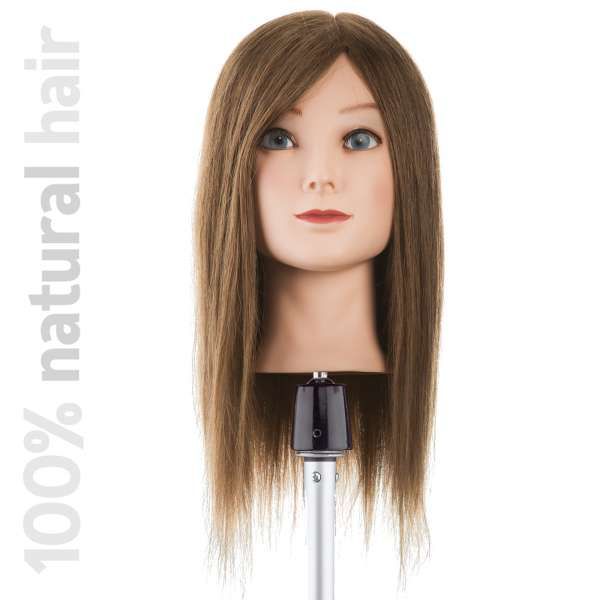 Testina Studio Capelli Naturali 40cm - Medio Lungo