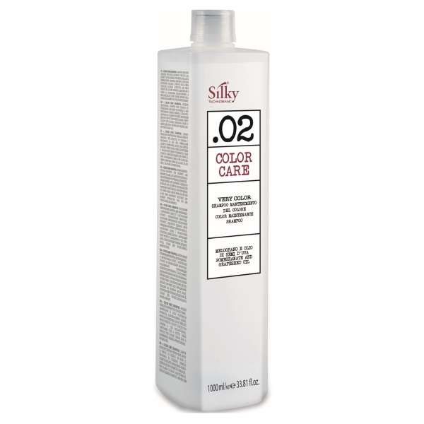 SILKY Silky Color Care Very Color Shampoo Mantenimento Colore - 1000ml - MegaPrezzo