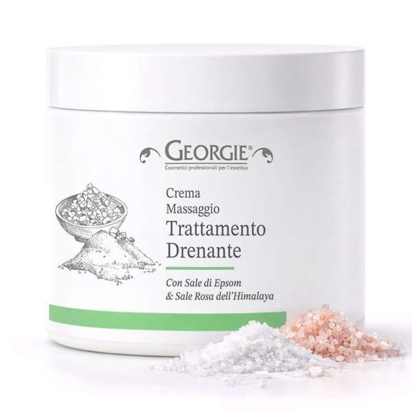GEORGIE Georgie Crema Massaggio Trattamento Drenante - 500ml - MegaPrezzo