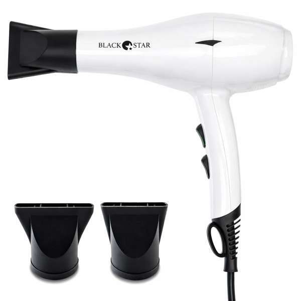 BLACK STAR Black Star Turbo Piuma 3.0 Asciugacapelli Phon Professionale - Bianco - MegaPrezzo
