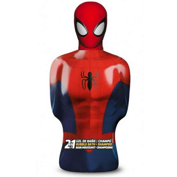KIDSOAP Spiderman 3D Shower Gel 2in1 per Bambini - 350ml - MegaPrezzo